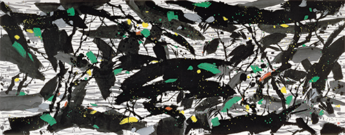 <i>Wind from the sea</i> by Wu Guanzhong
